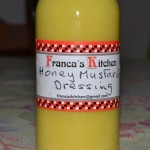Picture of bottle of honey mustard dressing