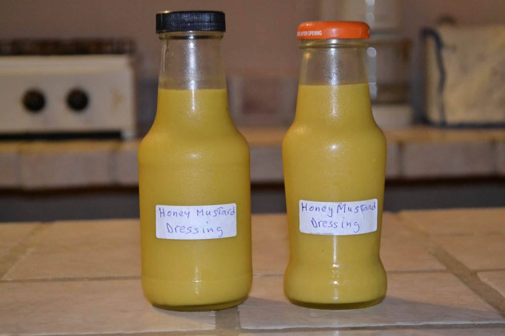Picture of honey mustard dressing